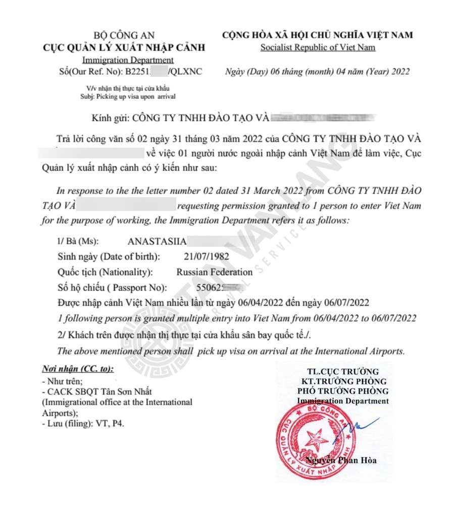 How To Apply For Vietnam Work Visa For Foreigners 2022 Vietnam Visa Vietnam Entry Permit 9664